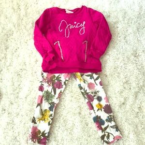 Juicy couture girls outfit